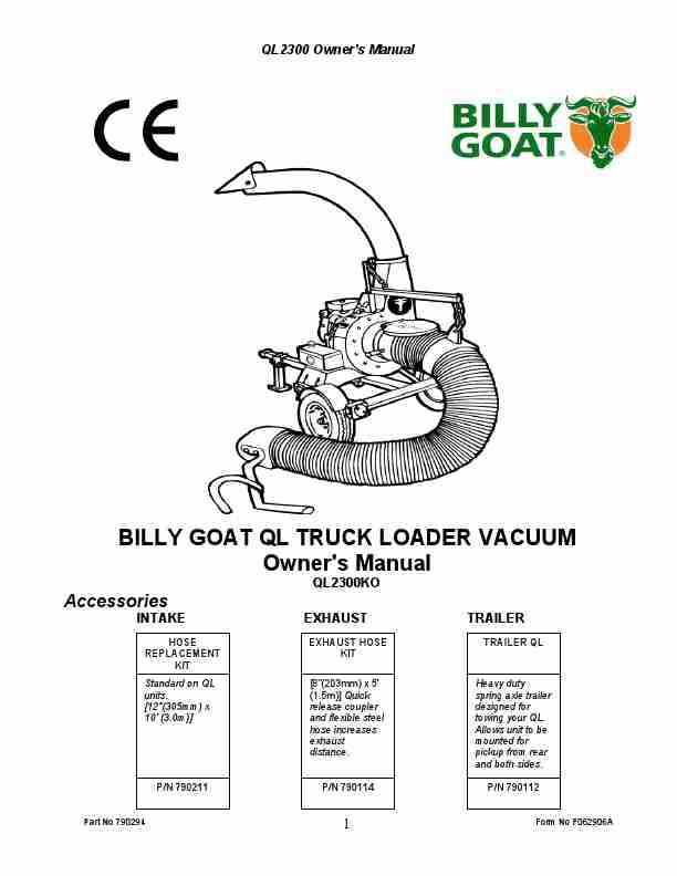 Billy Goat Vacuum Cleaner QL2300KO-page_pdf